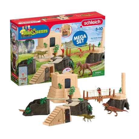 Conquista del templo de los dinosaurios Schleich 42656