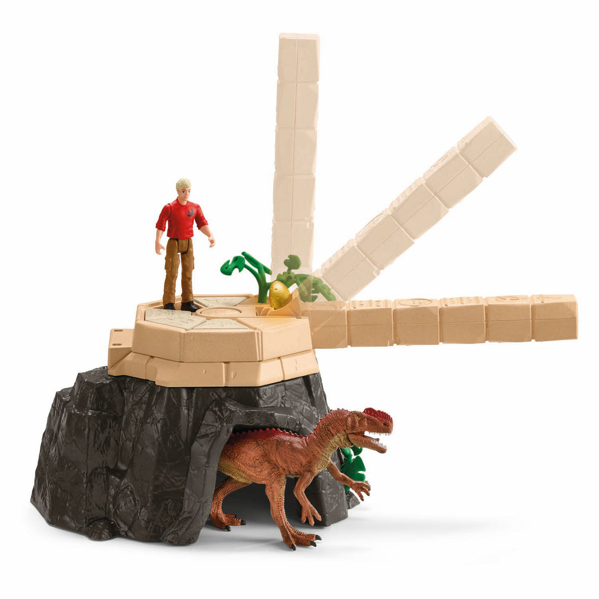 Conquista del templo de los dinosaurios Schleich 42656