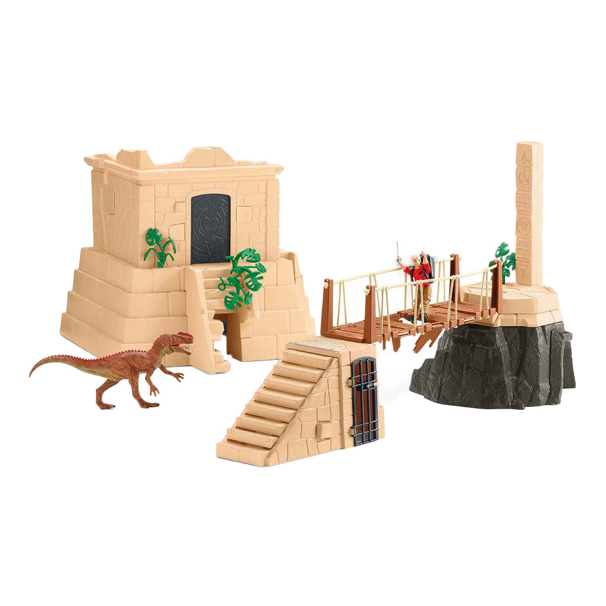 Schleich dinosaurios conquista del templo de los dinosaurios 42657