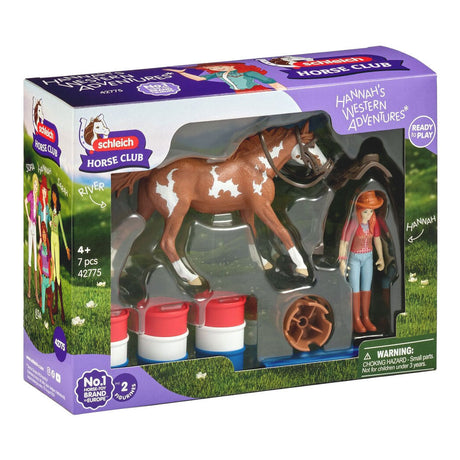 Schleich horse club la aventura de hannah en el oeste 42775