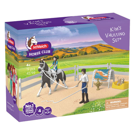 Schleich Horse Club Juego de salto de Kim 42799
