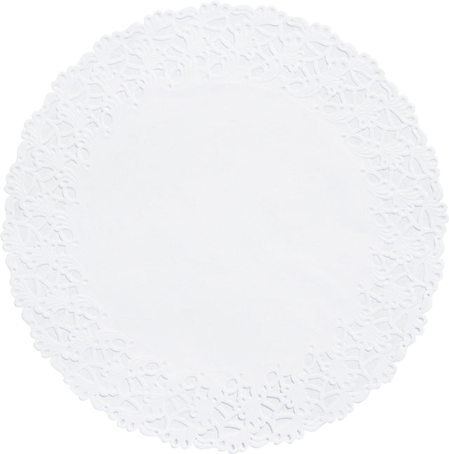Juego de bordes para tarta Duni 6 piezas blanco ã˜36cm
