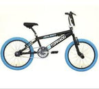 Bicicleta Freestyle 20 Negro Mate (Banda Azul)