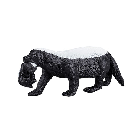 Mojo fauna tejón de miel hembra con cachorro - 387153