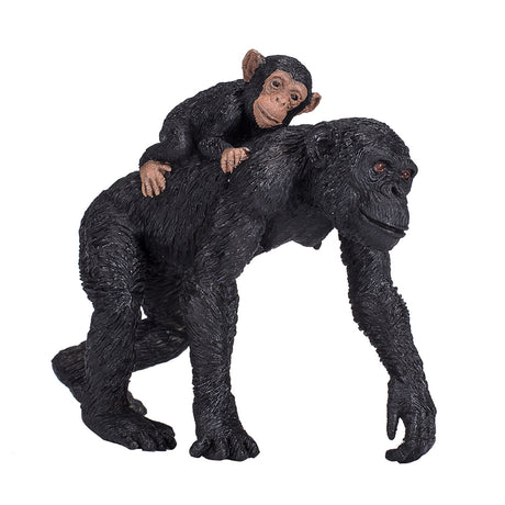 Mojo fauna chimpancé con bebé - 387264