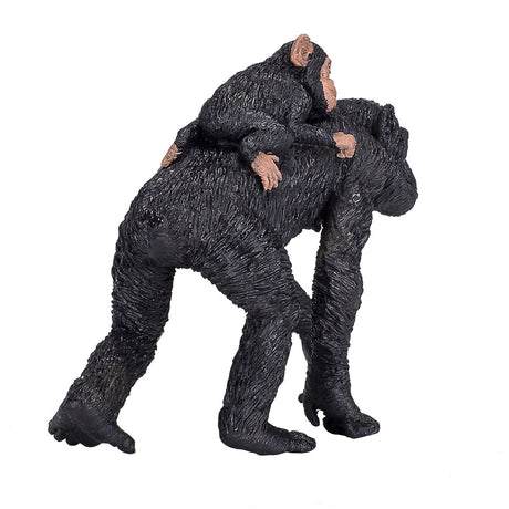 Mojo fauna chimpancé con bebé - 387264