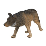 Mojo fauna caminando lobo de madera - 387026