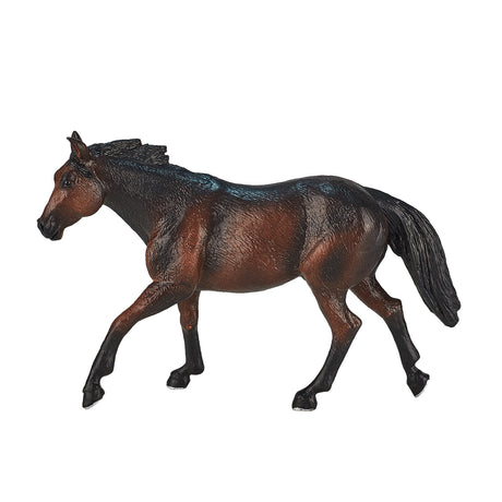 Mojo caballo mundo cuarto de milla marrón oscuro - 387151