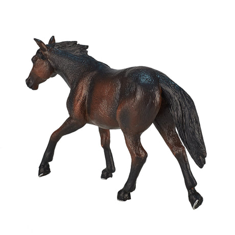 Mojo caballo mundo cuarto de milla marrón oscuro - 387151