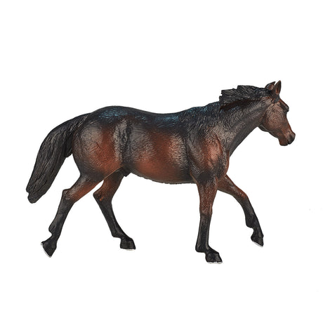 Mojo caballo mundo cuarto de milla marrón oscuro - 387151