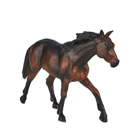 Mojo caballo mundo cuarto de milla marrón oscuro - 387151