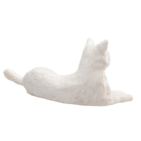 Mojo tierras de cultivo gato tumbado blanco - 387368