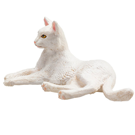 Mojo tierras de cultivo gato tumbado blanco - 387368