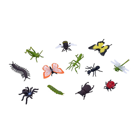 Mojo Wildlife Mini Insects and Spiders, 12dlg. - 380058