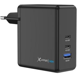 Cargador de pared xlayer 140 w negro