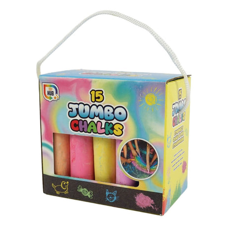 Tiza para aceras 9,5 cm - 15 unidades.