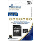 Tarjeta Micro SDXC Media Range MR946 256 GB negra