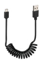 Lampa cable Lampa cable rizador micro USB 1 metro negro