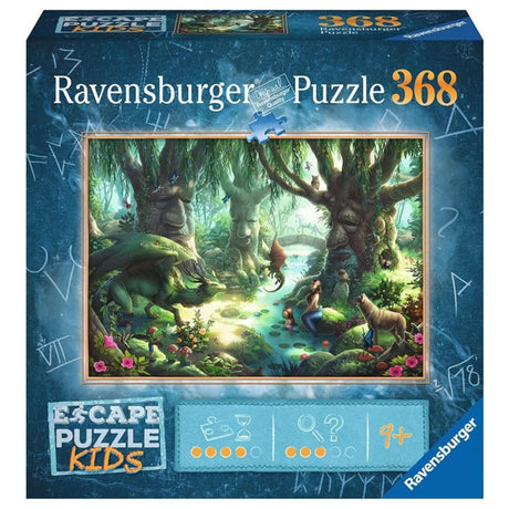 Ravensburger Puzzle 368 Piezas Escape Kids-Bosque Mágico