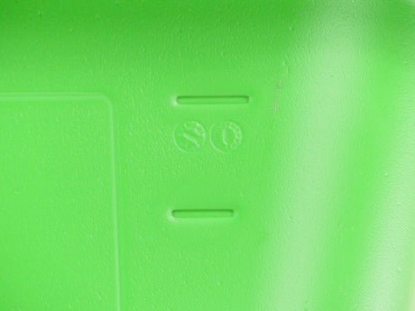 Fort productos carretilla f s 165l contenedor HDPE verde 2 ruedas nunca más gotea