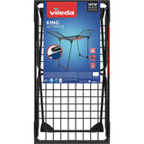 Tendedero Vileda king ultimate (edición negra) - tendedero de mesa - longitud de secado de 20 m - tendederos xxl