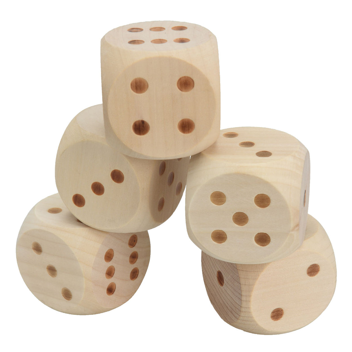 Juego de dados de madera XL