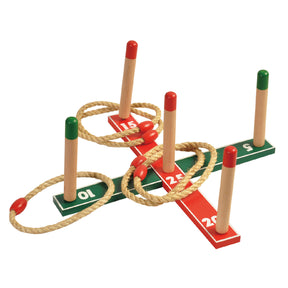 Juego de lanzamiento de anillos Madera