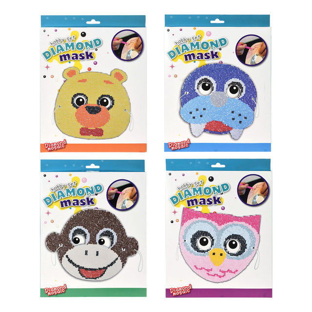 Máscaras de animales de Hobbyset Diamond