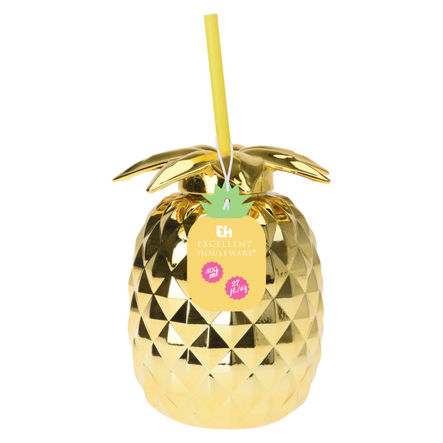 Piña de oro para beber piña de oro
