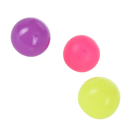 Bolas para apretar de color pegajoso, juego de 3