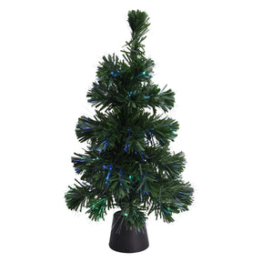 LED de fibra de árbol de Navidad, 45 cm