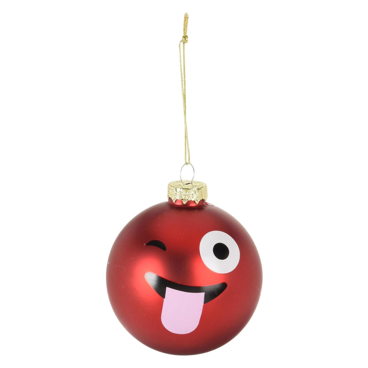 Navidad Bauble Glaszicht, 12º.