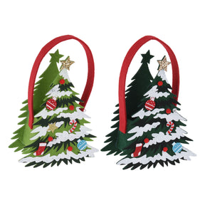 Bolsa de fieltro árbol de Navidad
