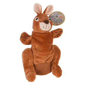Koopman marioneta de mano canguro juguete educativo marioneta de mano multicolor.