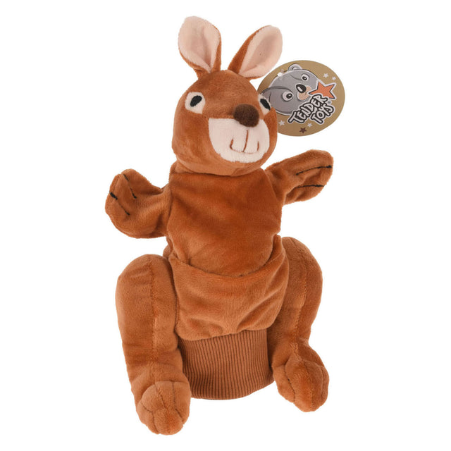 Koopman marioneta de mano canguro juguete educativo marioneta de mano multicolor.