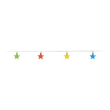 Guirnalda de luces con estrellas LED, 100 cm