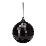 Black Christmas Bauble Spiegelbol, 12º.