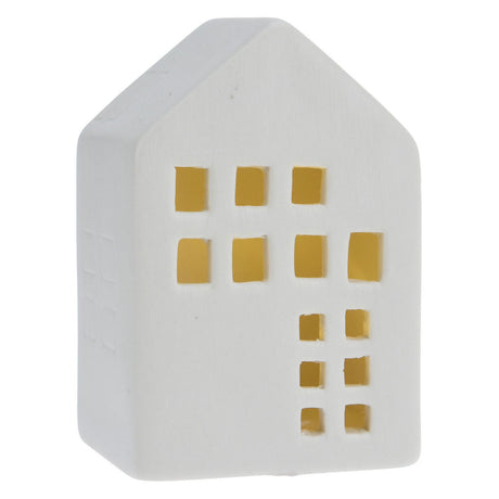 Colorea tu propia casa navideña con LED, juego de 12