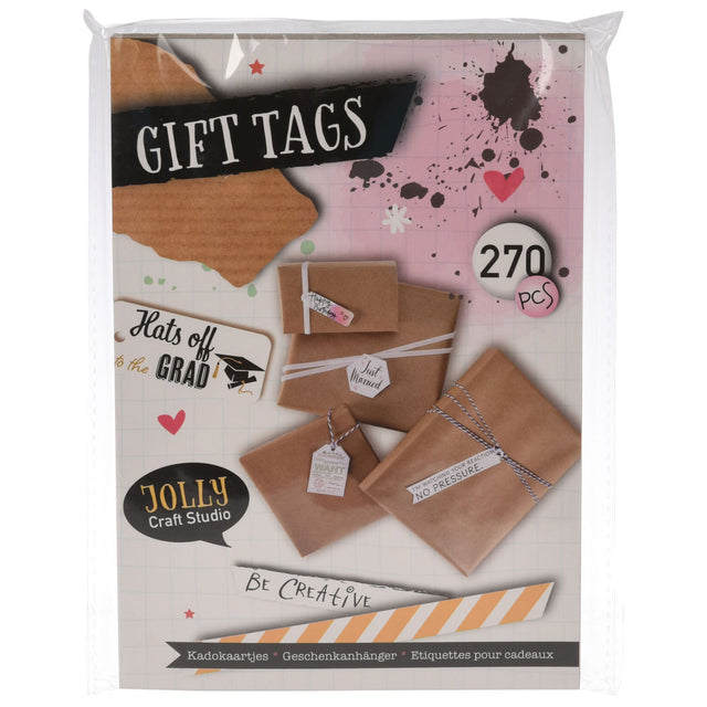 Etiquetas de regalos, 270 °.