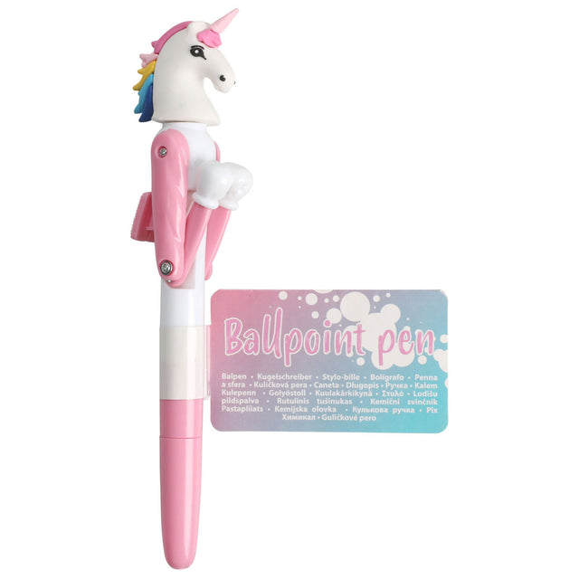 Unicornio de bolas con guantes de boxeo