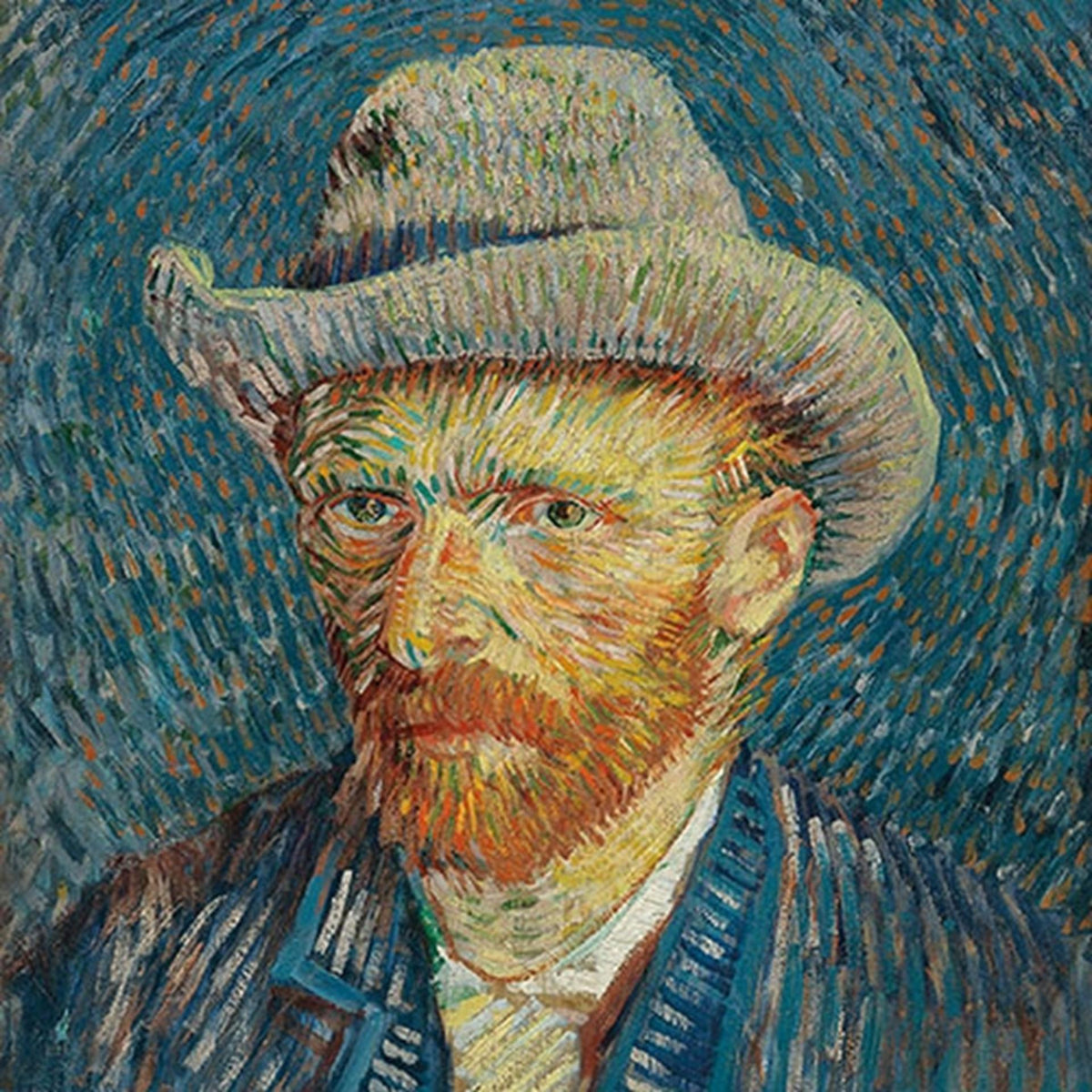 Servilletas Ambiente 33x33cm autorretrato de van gogh