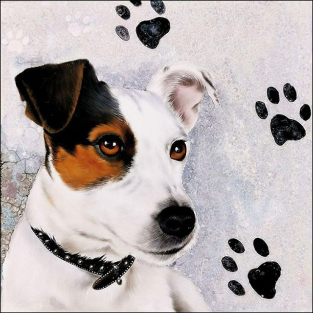 Servilleta ambiente 33cm jack russel