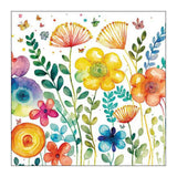 Servilleta Ambiente 25 vibrante blanco primaveral