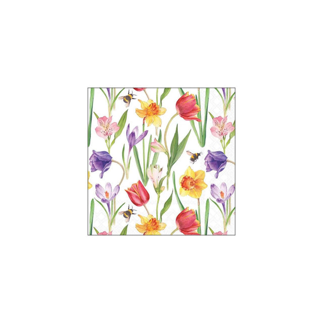 Servilletas Ambiente 33cm flores en primavera