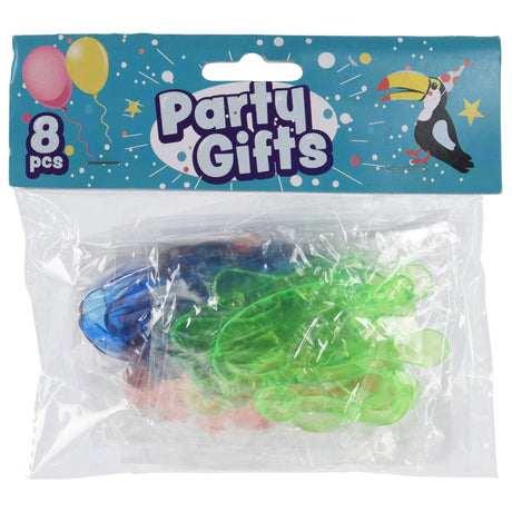 Manos pegajosas de regalo, 8 uds.