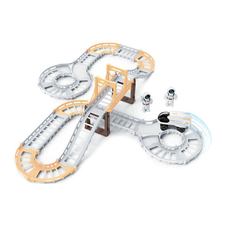 Set de juego de pista de carreras espaciales Koopman, 31 piezas.