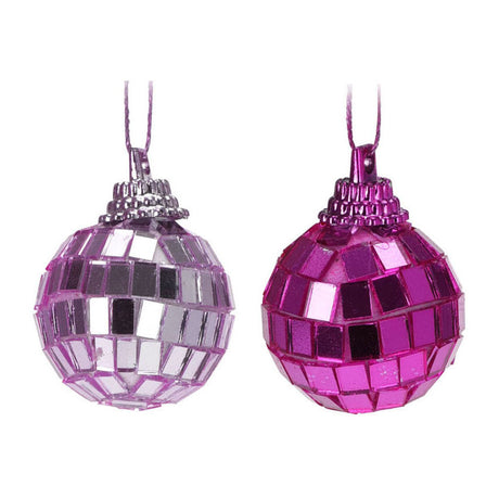 Ngk espejo bola de discoteca color, 8 uds.