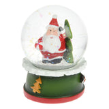 Bola de agua con figura navideña, 4,5 cm.