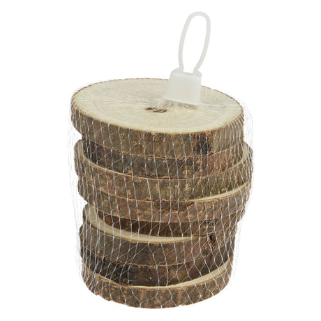 Posavasos de madera con forma de árbol, 8 uds.