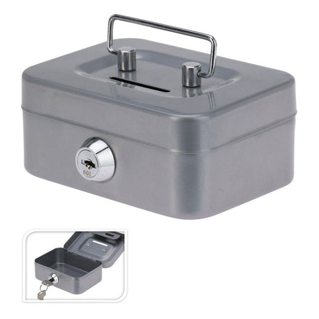 Koopman hucha con ranura - metal - juguete educativo negro multicolor.